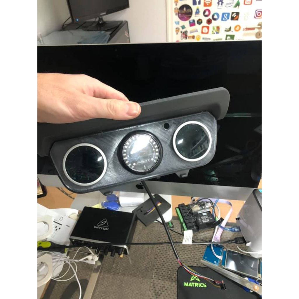 Держатель датчиков Mitsubishi Pajero 2800 для датчиков 52 мм