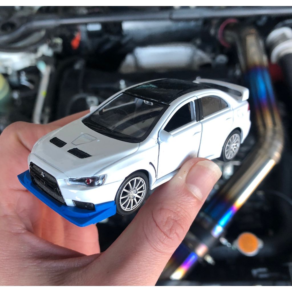 3D-модель переднего спойлера Voltex