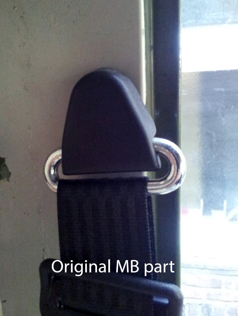 Запчасть для крышки ремня безопасности Mercedes Benz