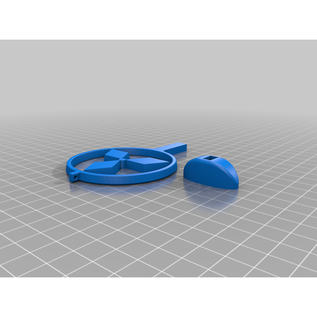 Эмблема капота для Mitsubishi