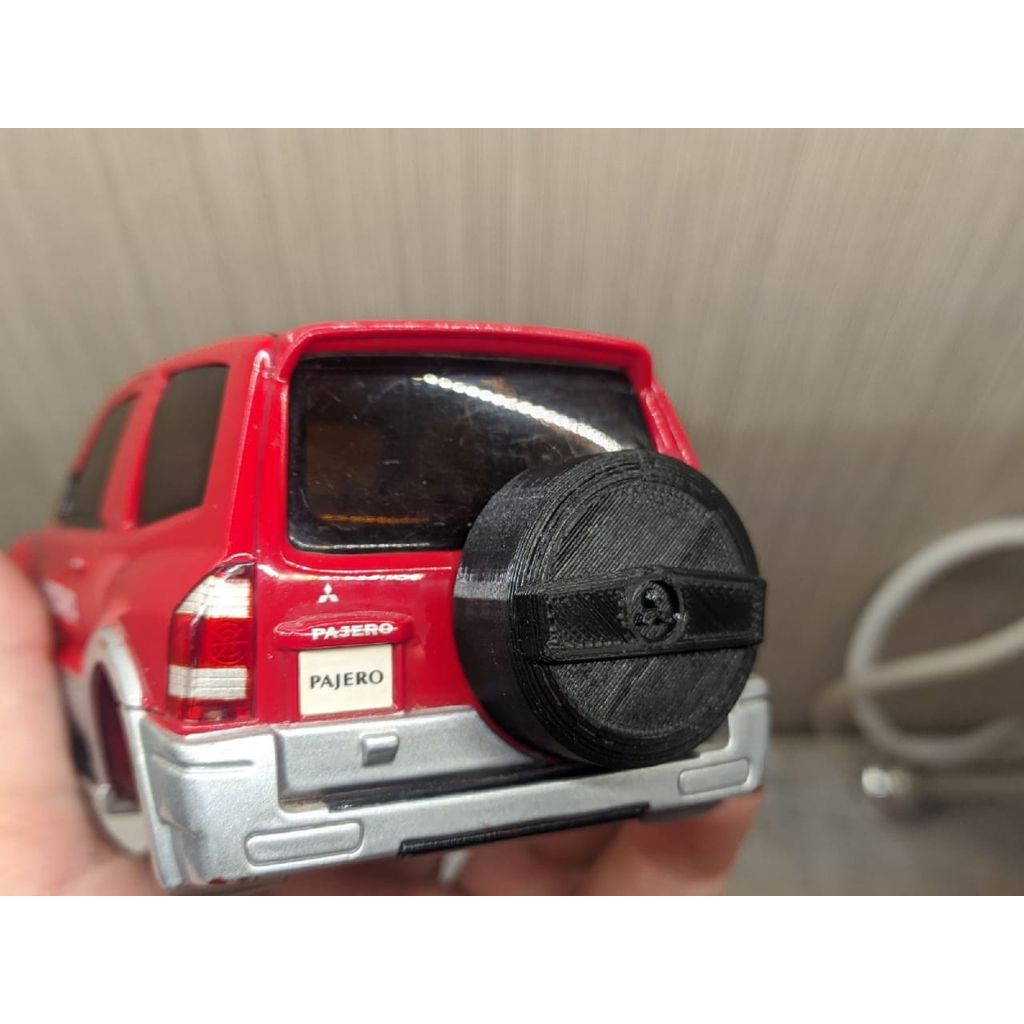 Чехол для 5-го колеса Kyosho Mini-Z Overland Mitsubishi Pajero