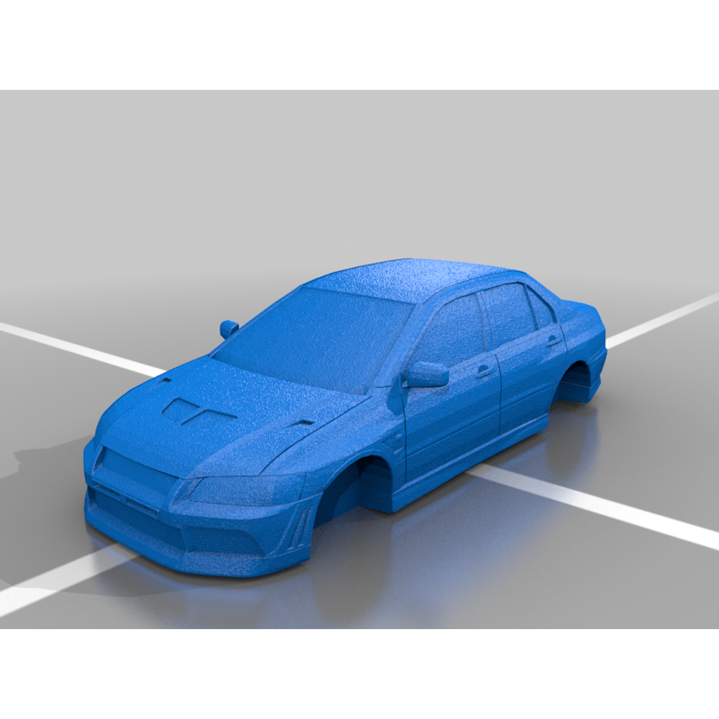 Реплика модели Mitsubishi Lancer Evolution VII