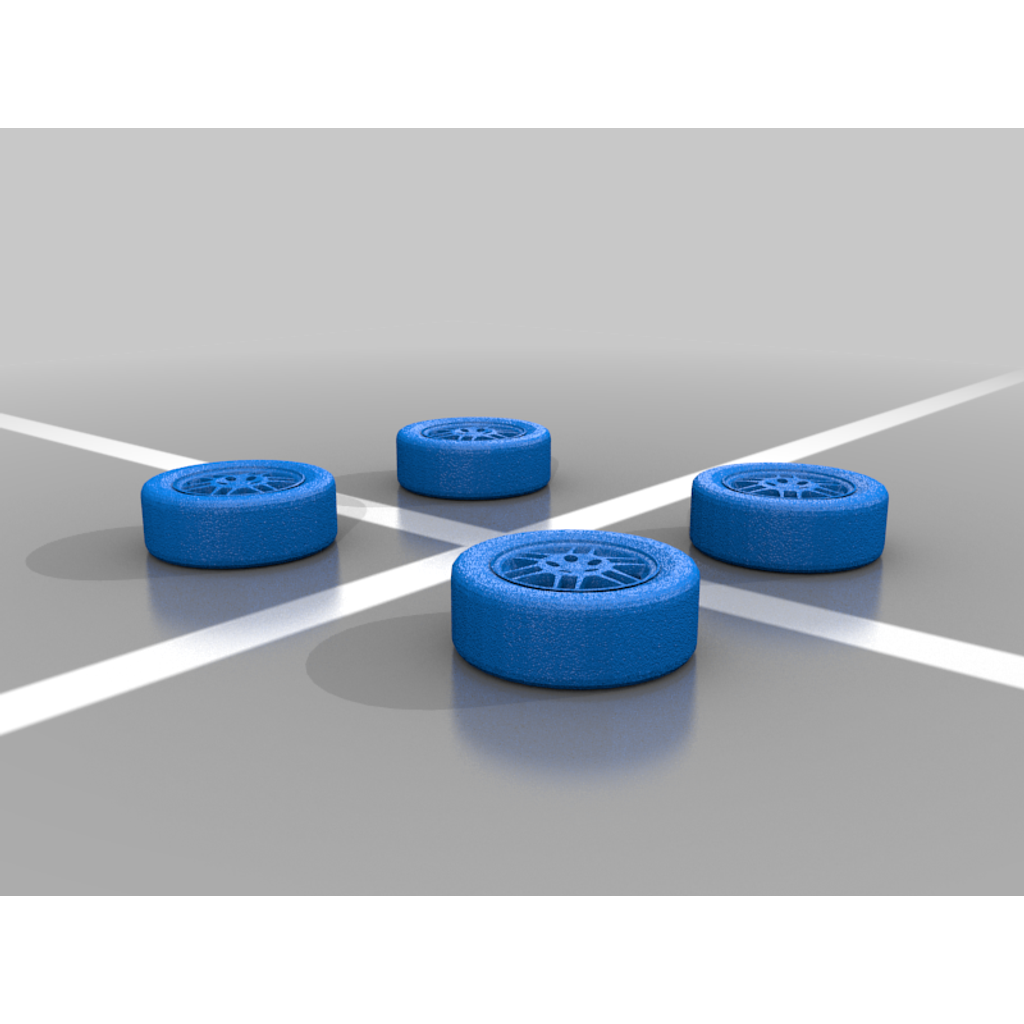 Реплика модели Mitsubishi Lancer Evolution IV (Масштаб 1/1000)