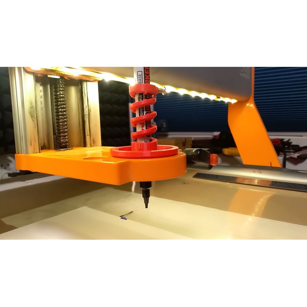 Держатель для карандашей с подшипником и пружиной