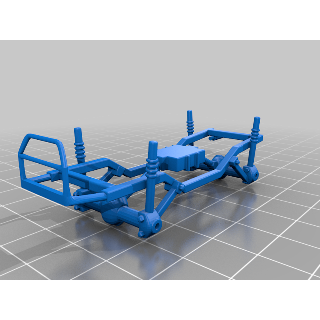 3D-модель внедорожника масштаба 1/64