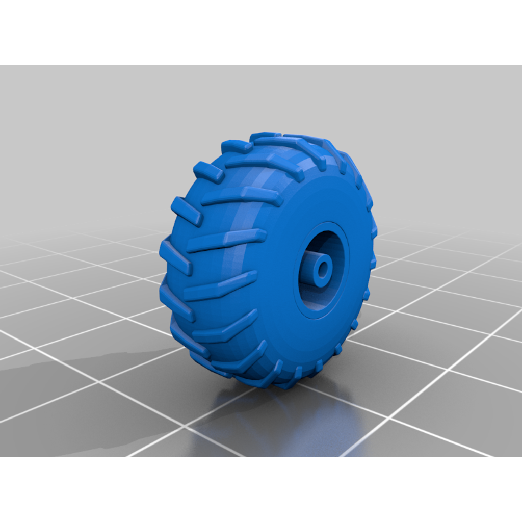 3D-модель внедорожника масштаба 1/64