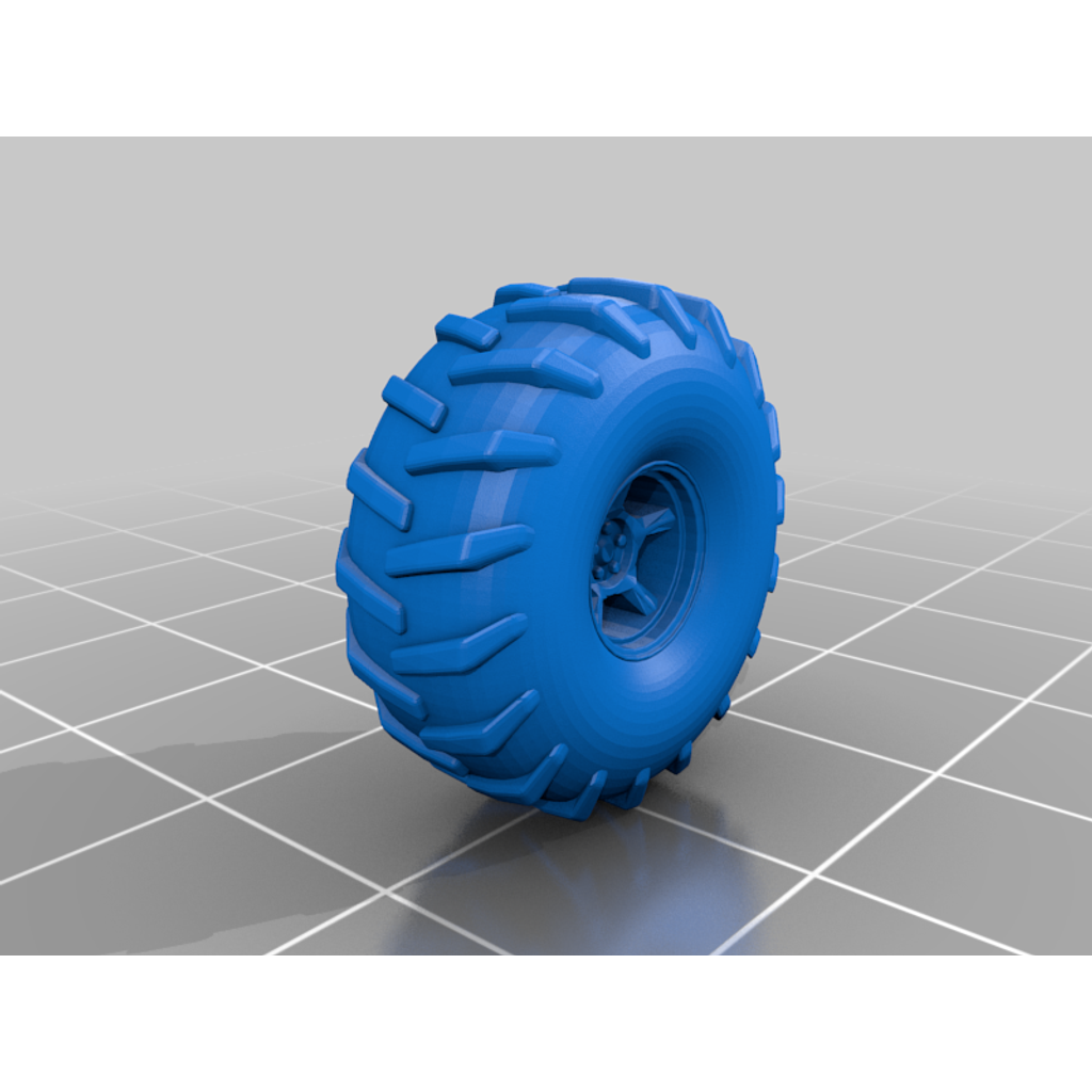 3D-модель внедорожника масштаба 1/64