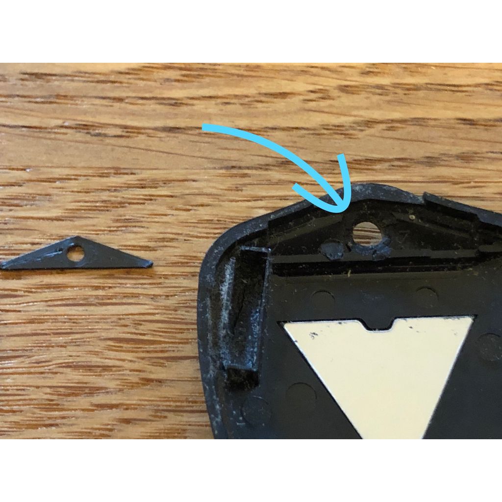 Часть для ключа автомобиля