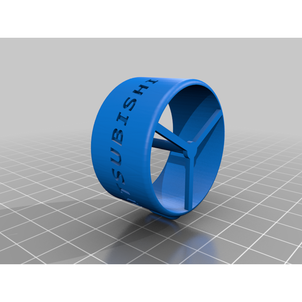 Брелок в форме пропеллера корабля Mitsubishi