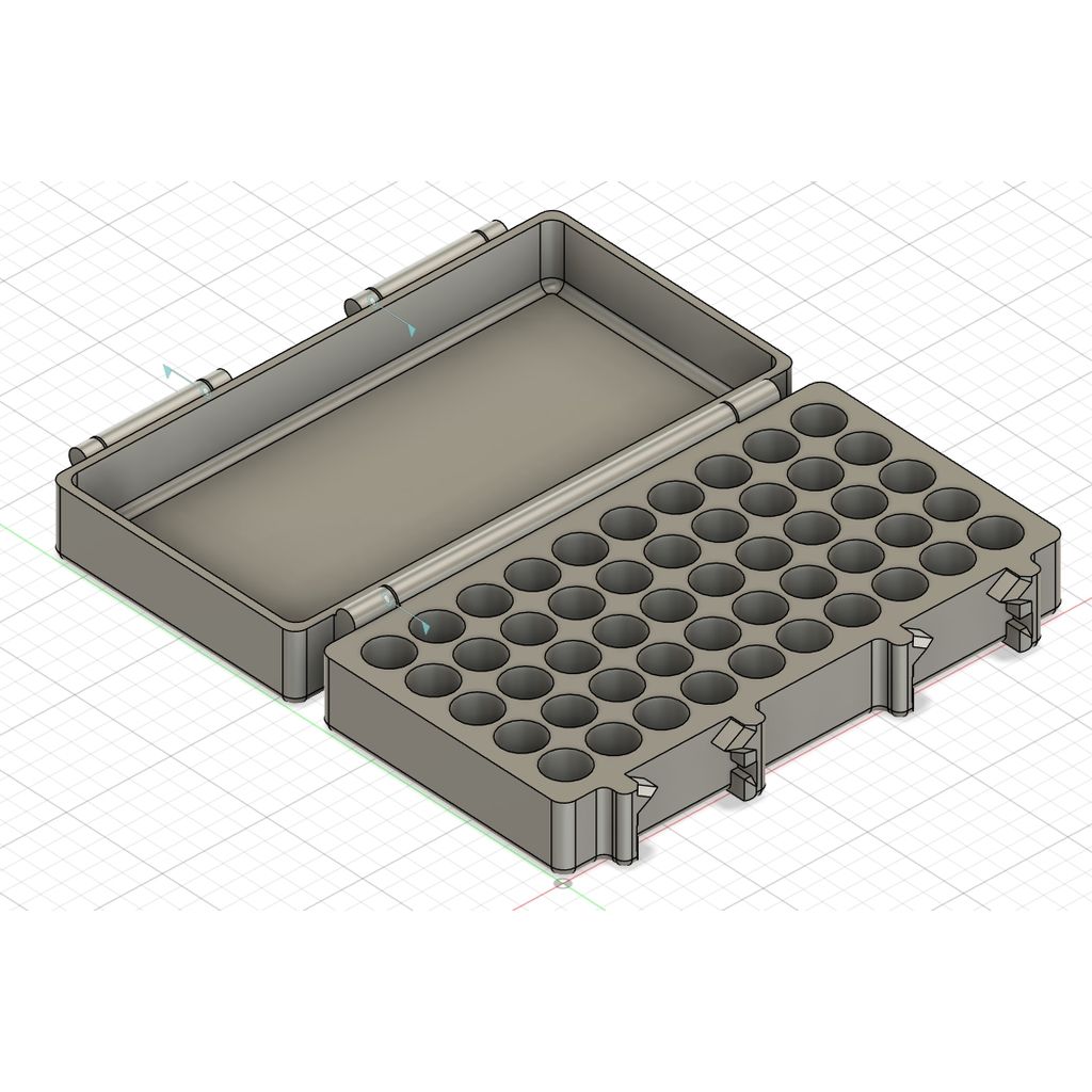 Ящик для патронов 9 мм Luger на 50 патронов