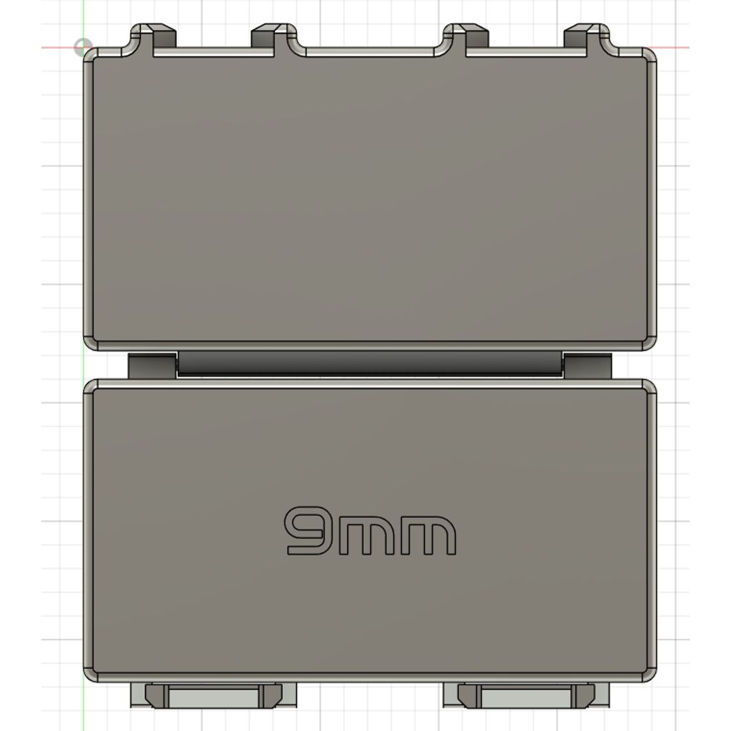 Ящик для патронов 9 мм Luger на 50 патронов