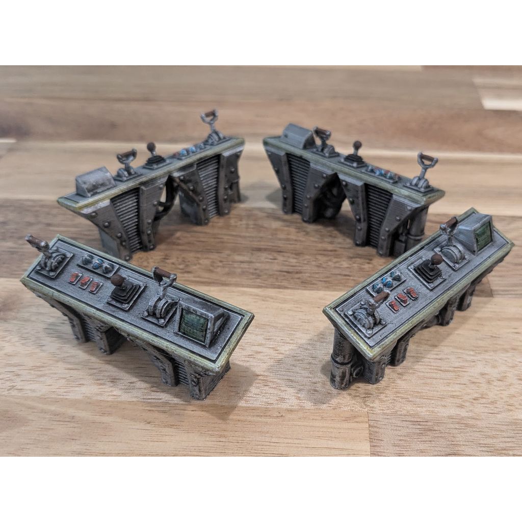 3D-модель консоли управления для Frosthaven