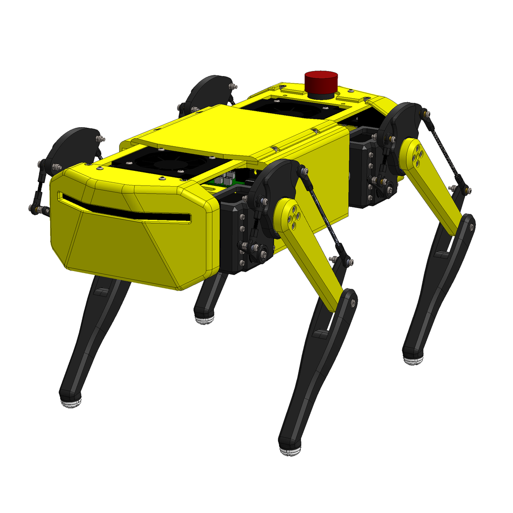 Квадрупед: Робот для исследований