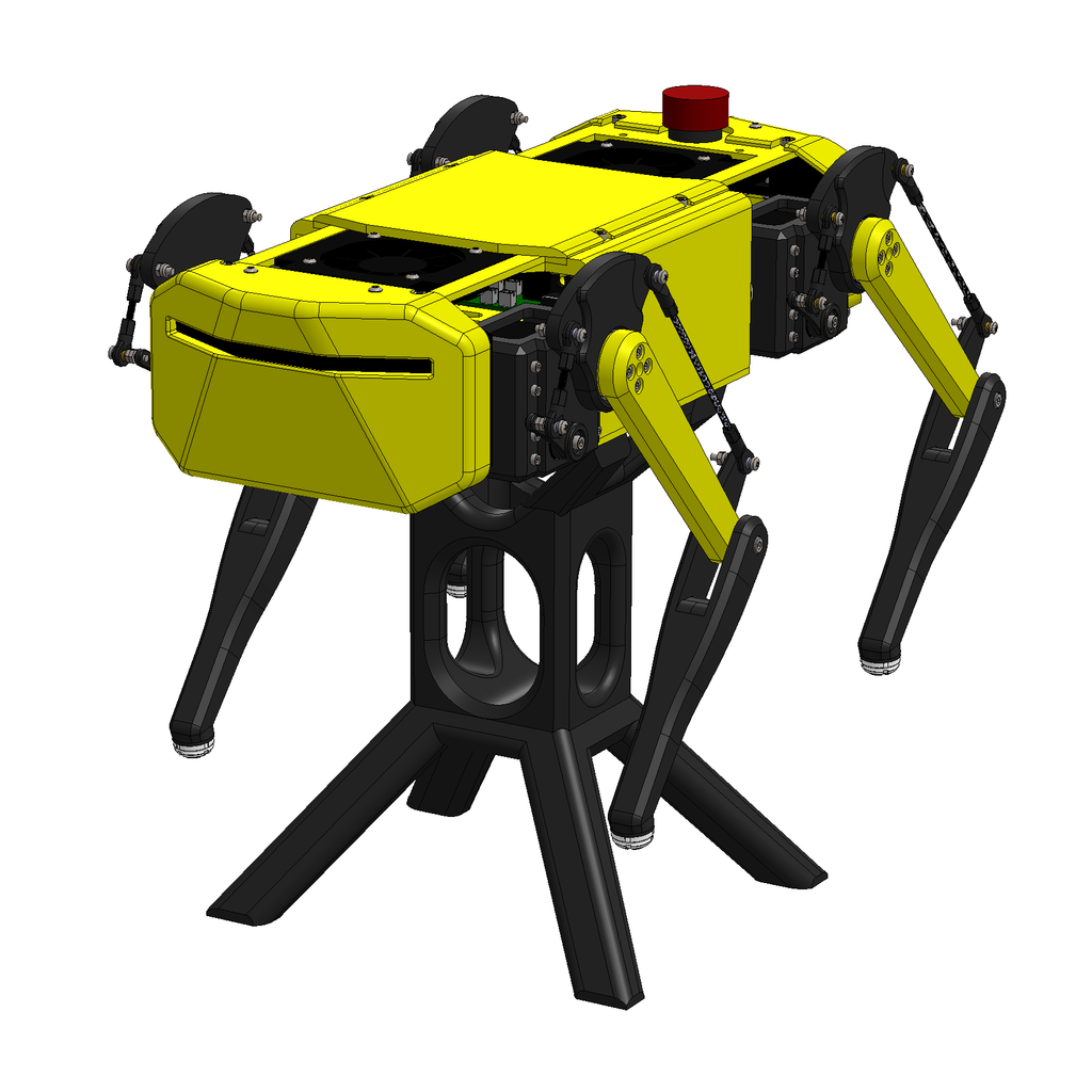 Квадрупед: Робот для исследований