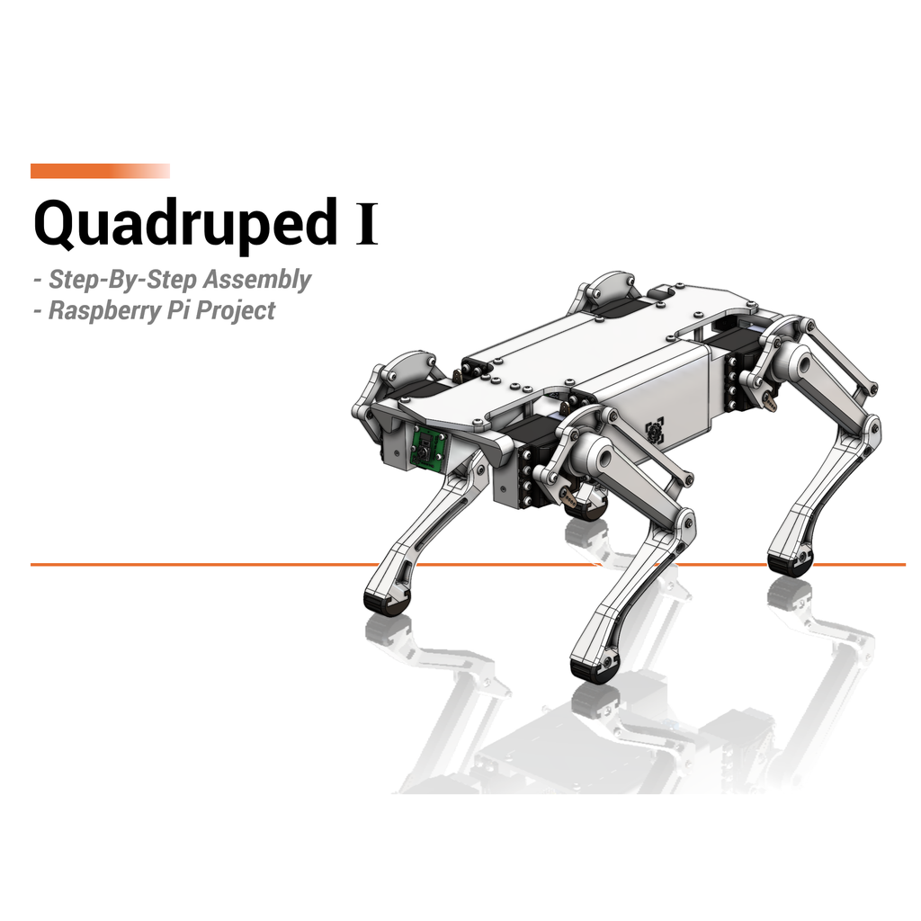 Четвероногий робот с управлением по компьютерному зрению