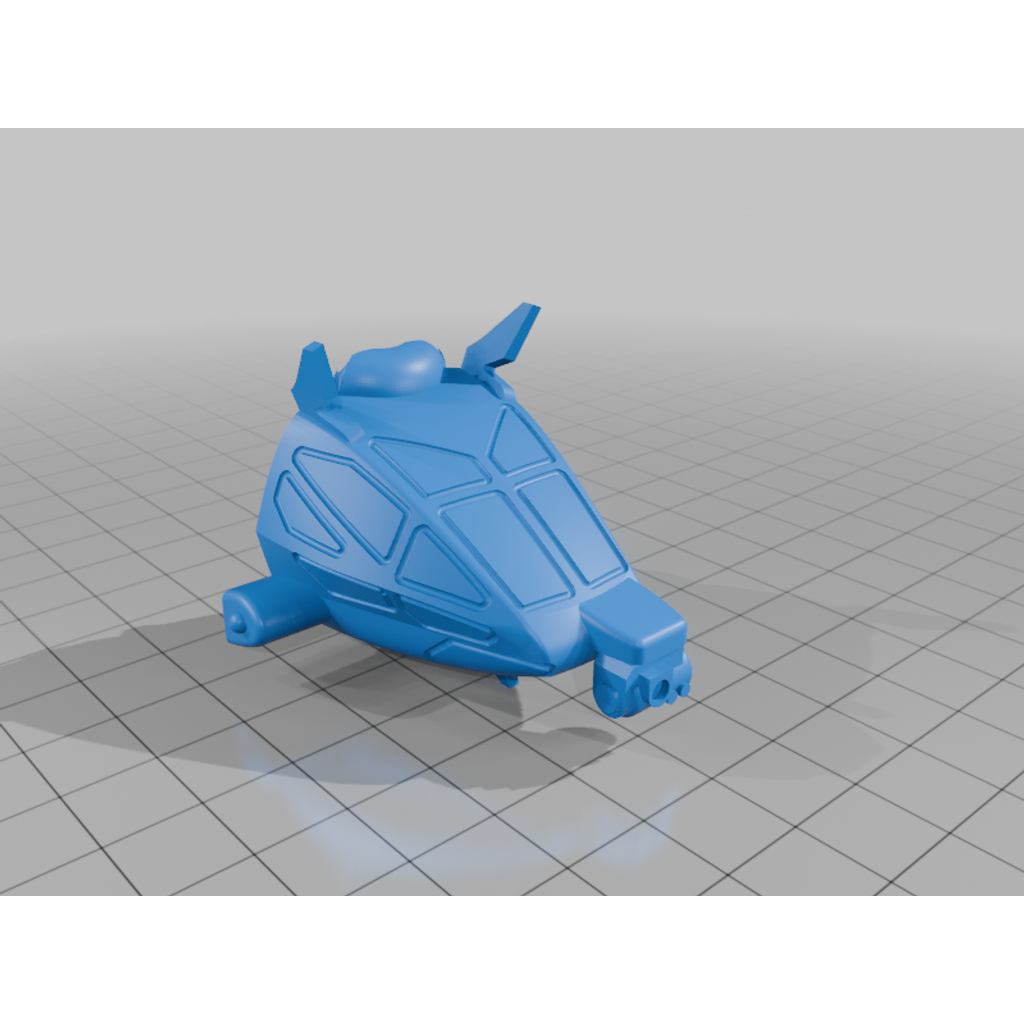 Модель вертолета для сборки