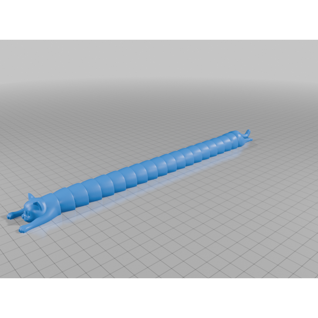 Удлиненная модель кошки