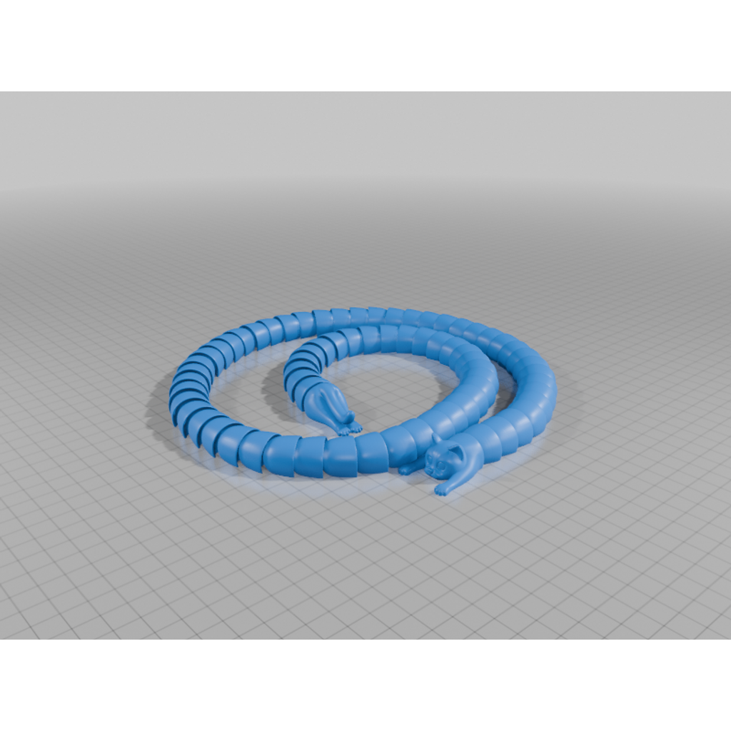 Удлиненная модель кошки