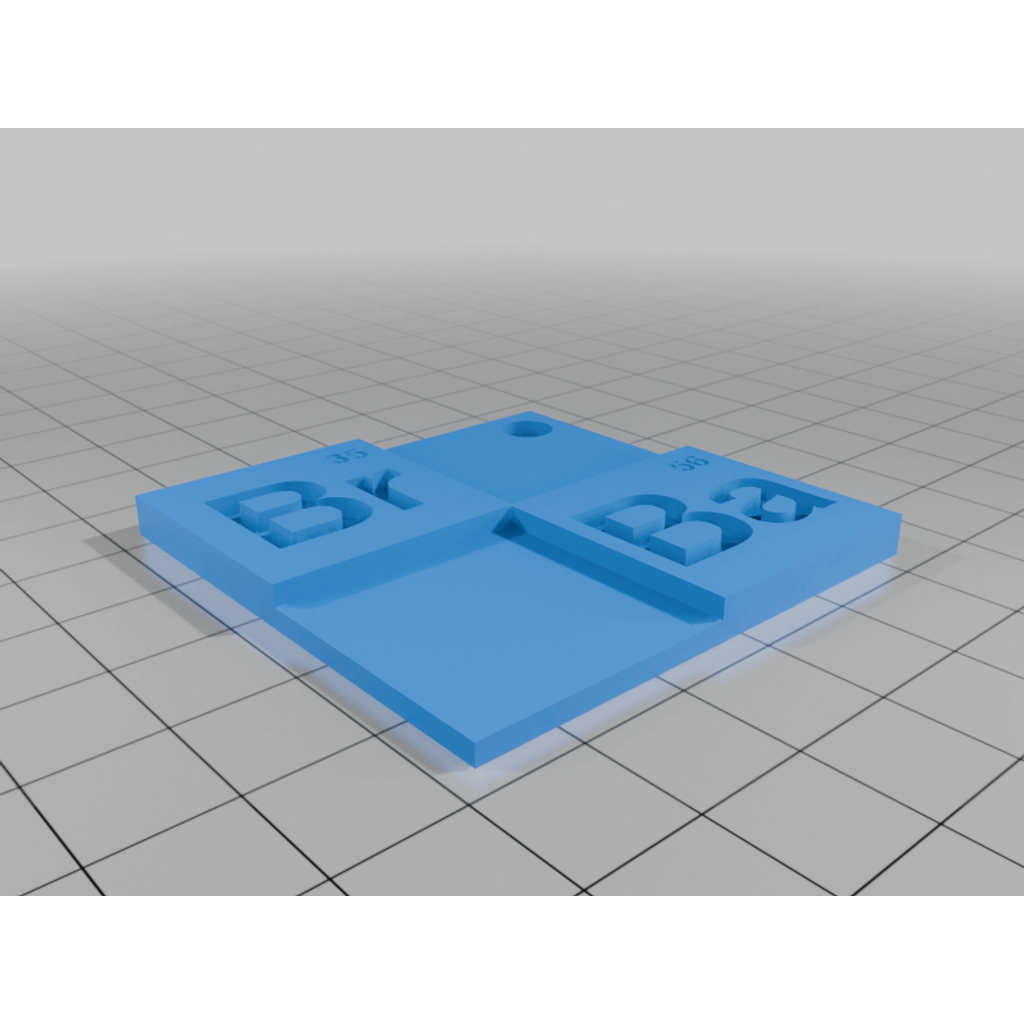 Брелок 3D с логотипом Breaking Bad