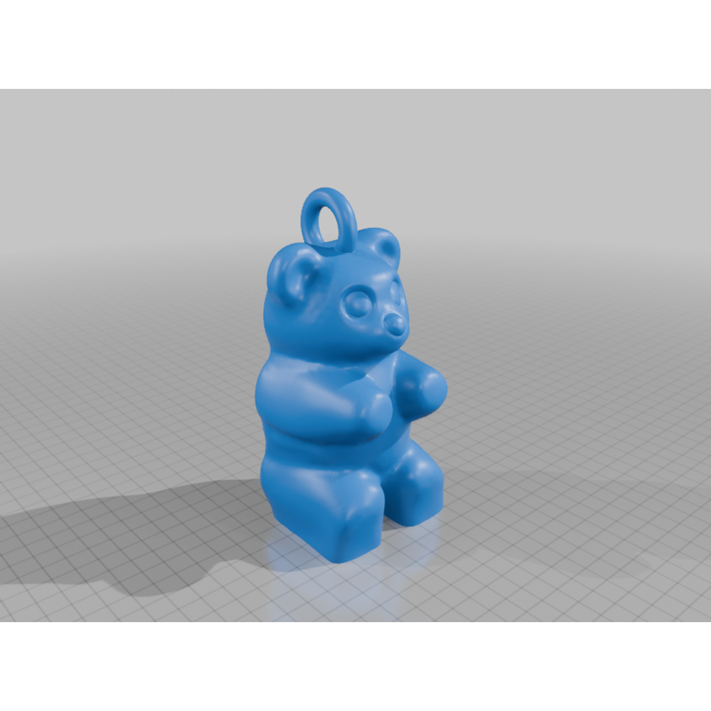 Простой подвеска в виде медвежонка из желейных конфет