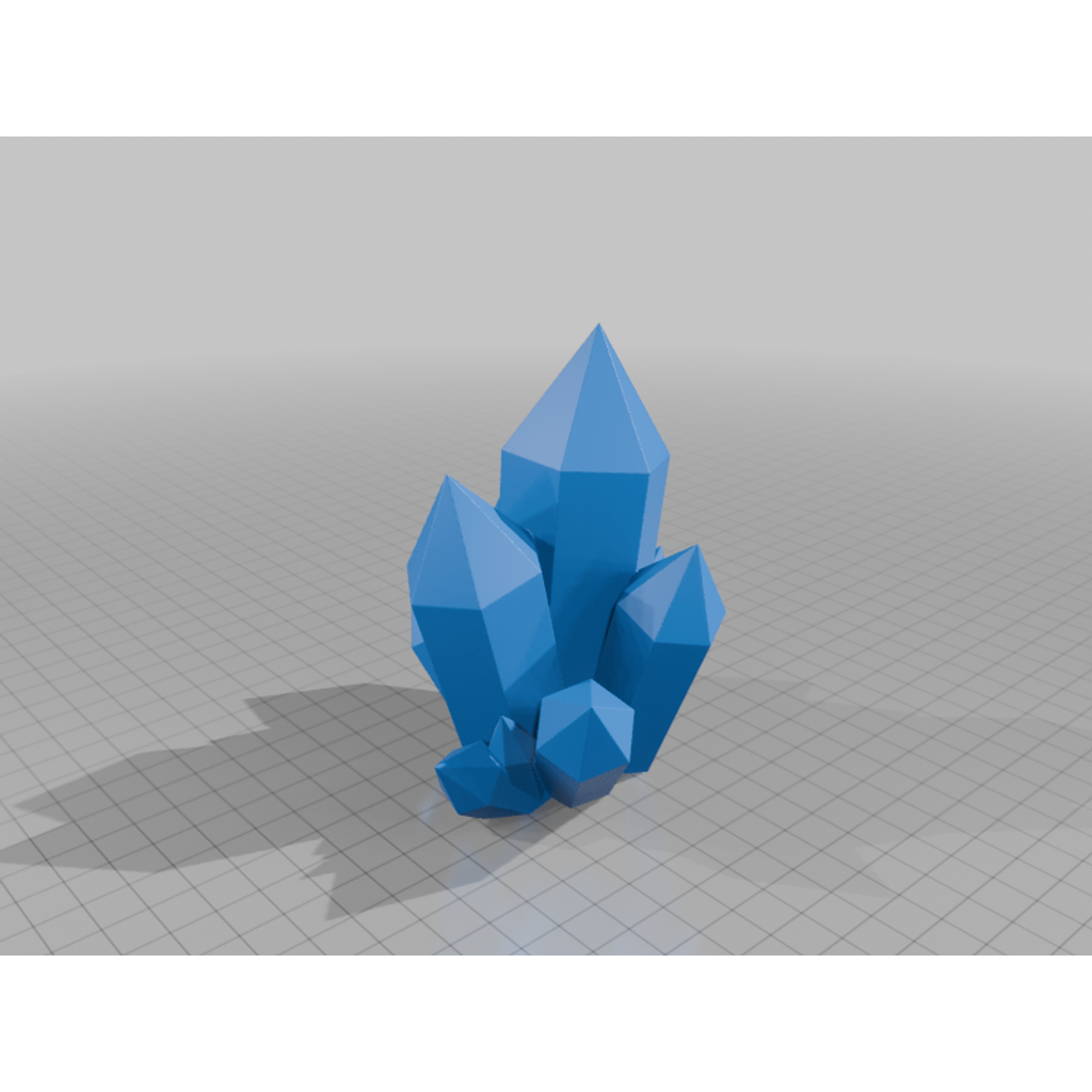 Стилизованная кристаллическая формация