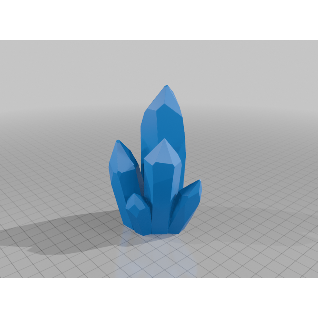 Стилизованная кристаллическая формация