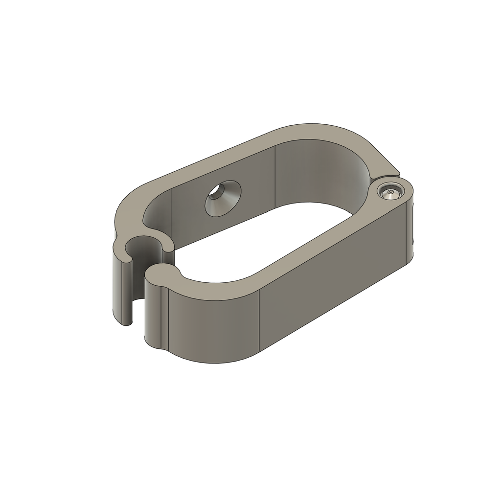 Зажим для кабеля с петлей