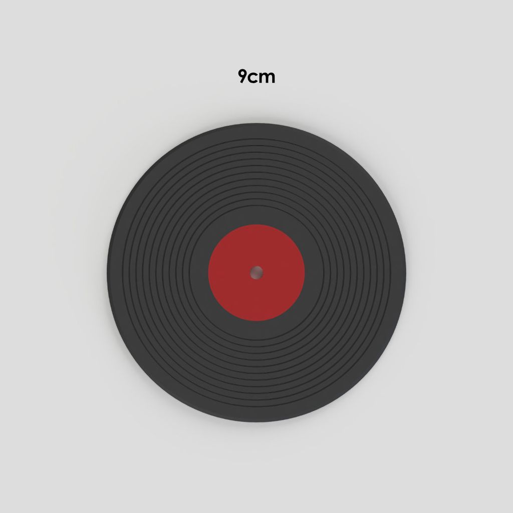 Набор подставок в стиле граммофона