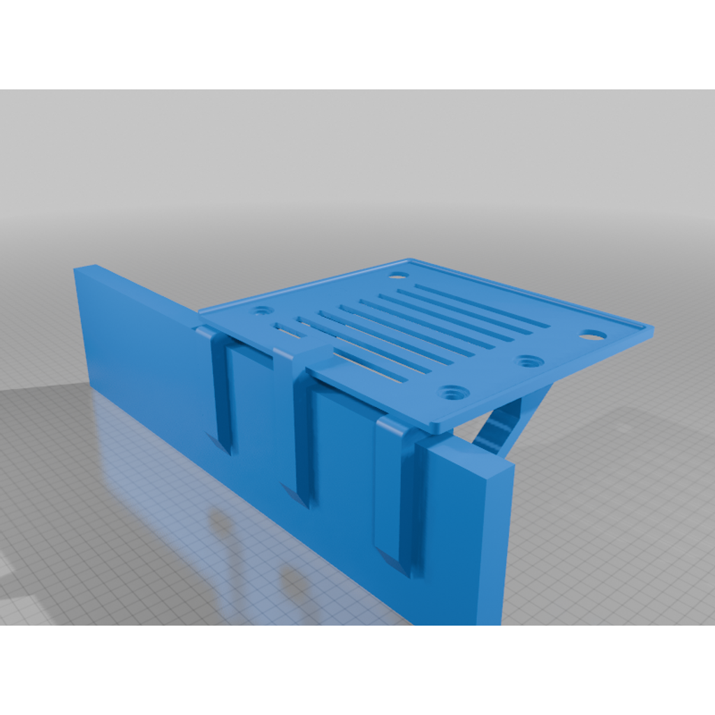 Настенный стеллаж для кровати