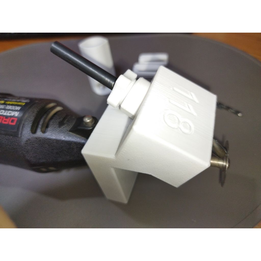 Устройство для заточки сверл на реноваторе Dremel
