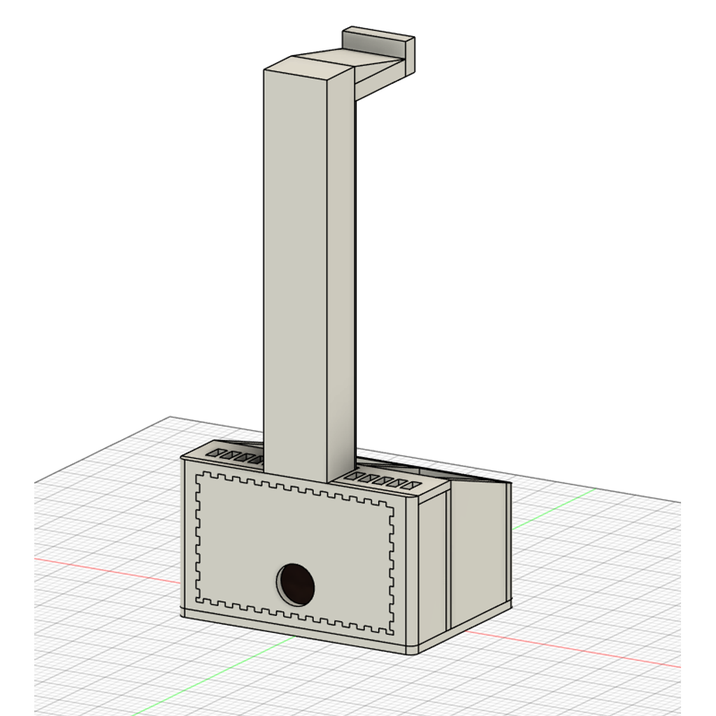 3D модель с USB портами