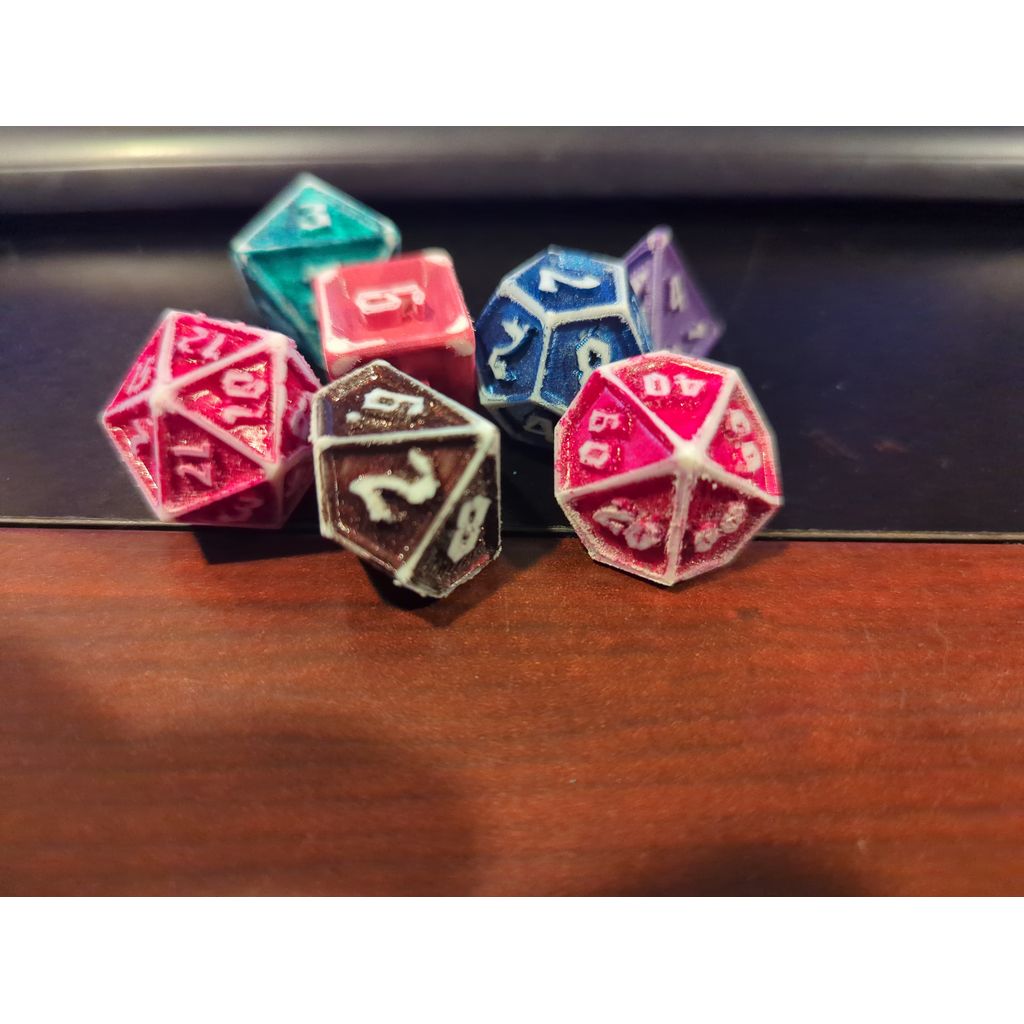 Настройки печати TTRPG-кубиков