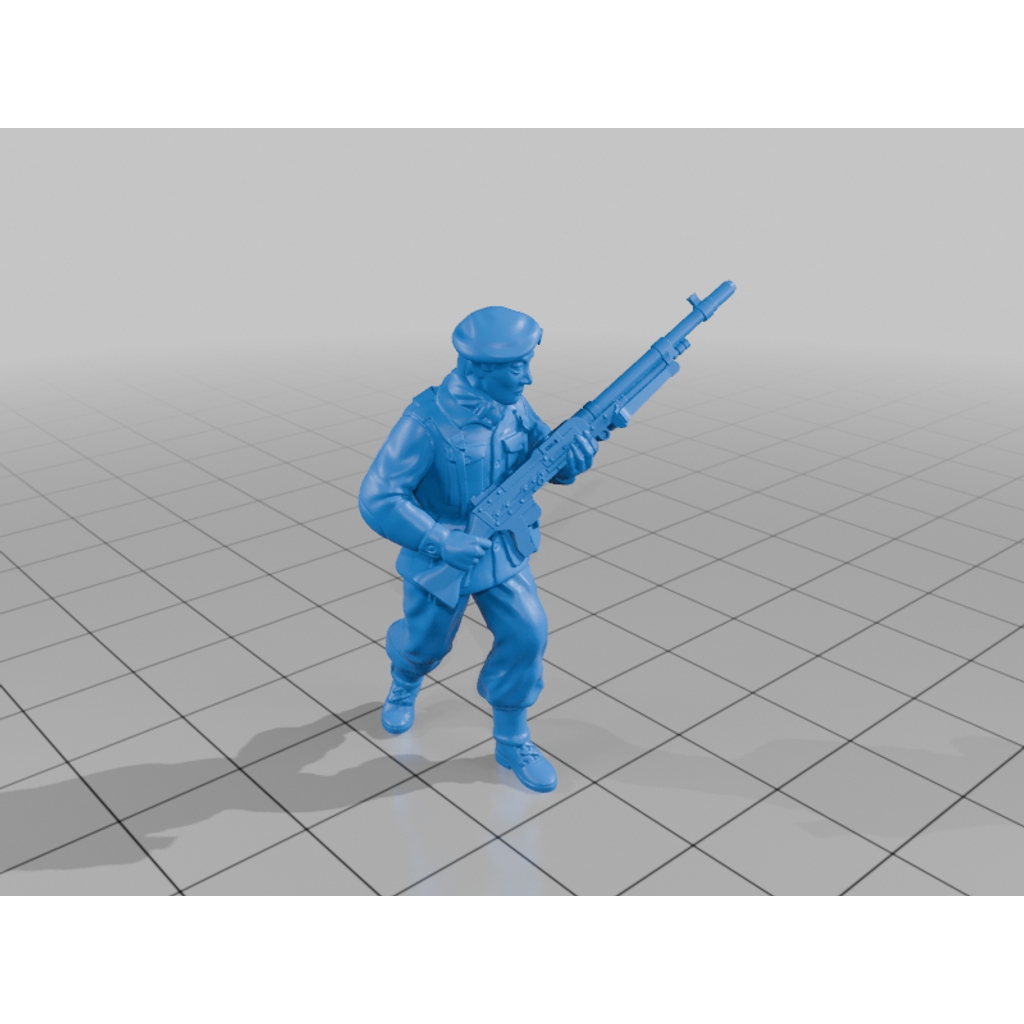 Модели солдат Великобритании 1970-х годов