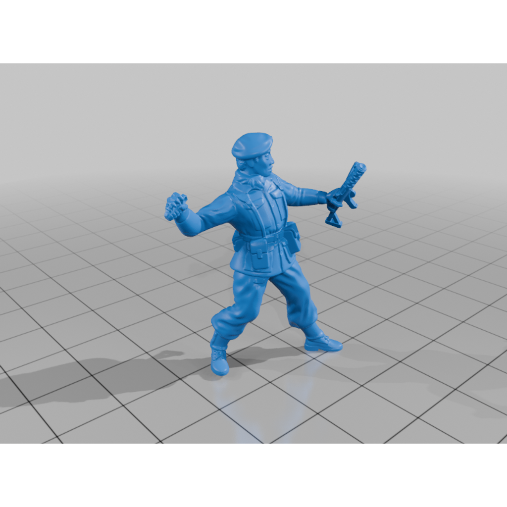 Модели солдат Великобритании 1970-х годов