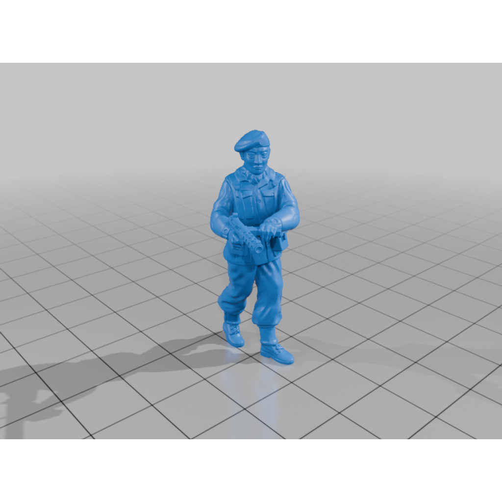 Модели солдат Великобритании 1970-х годов