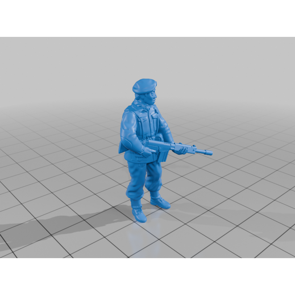 Модели солдат Великобритании 1970-х годов