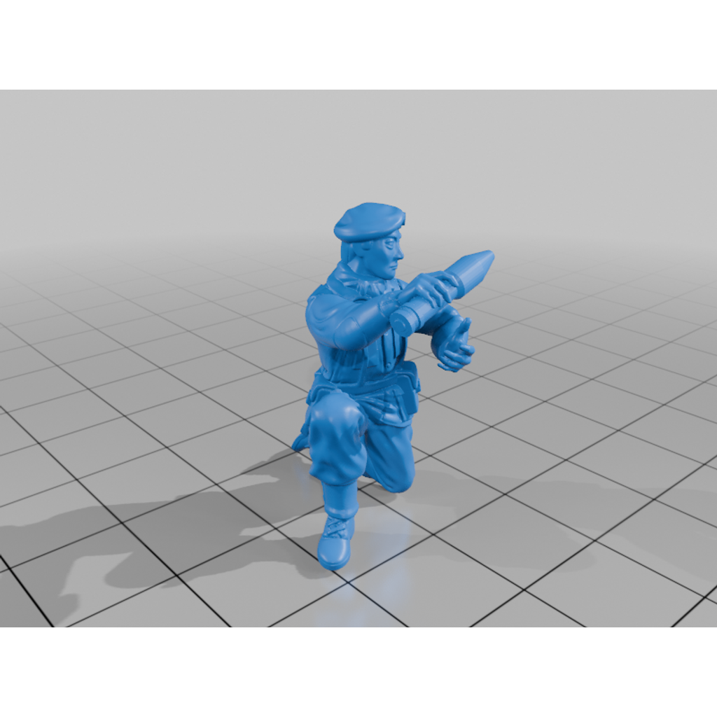 Модели солдат Великобритании 1970-х годов