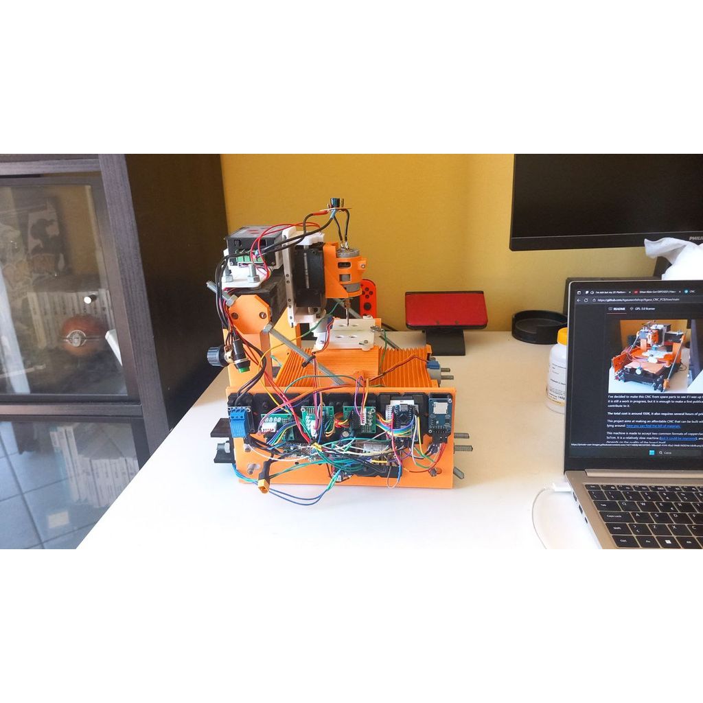 CNC из запасных частей