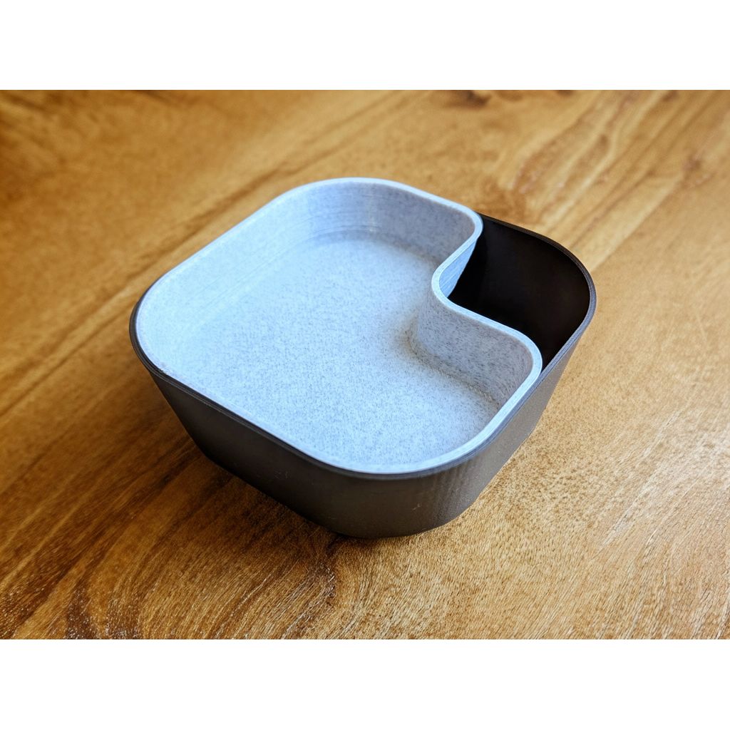 Чаша с двумя отделениями