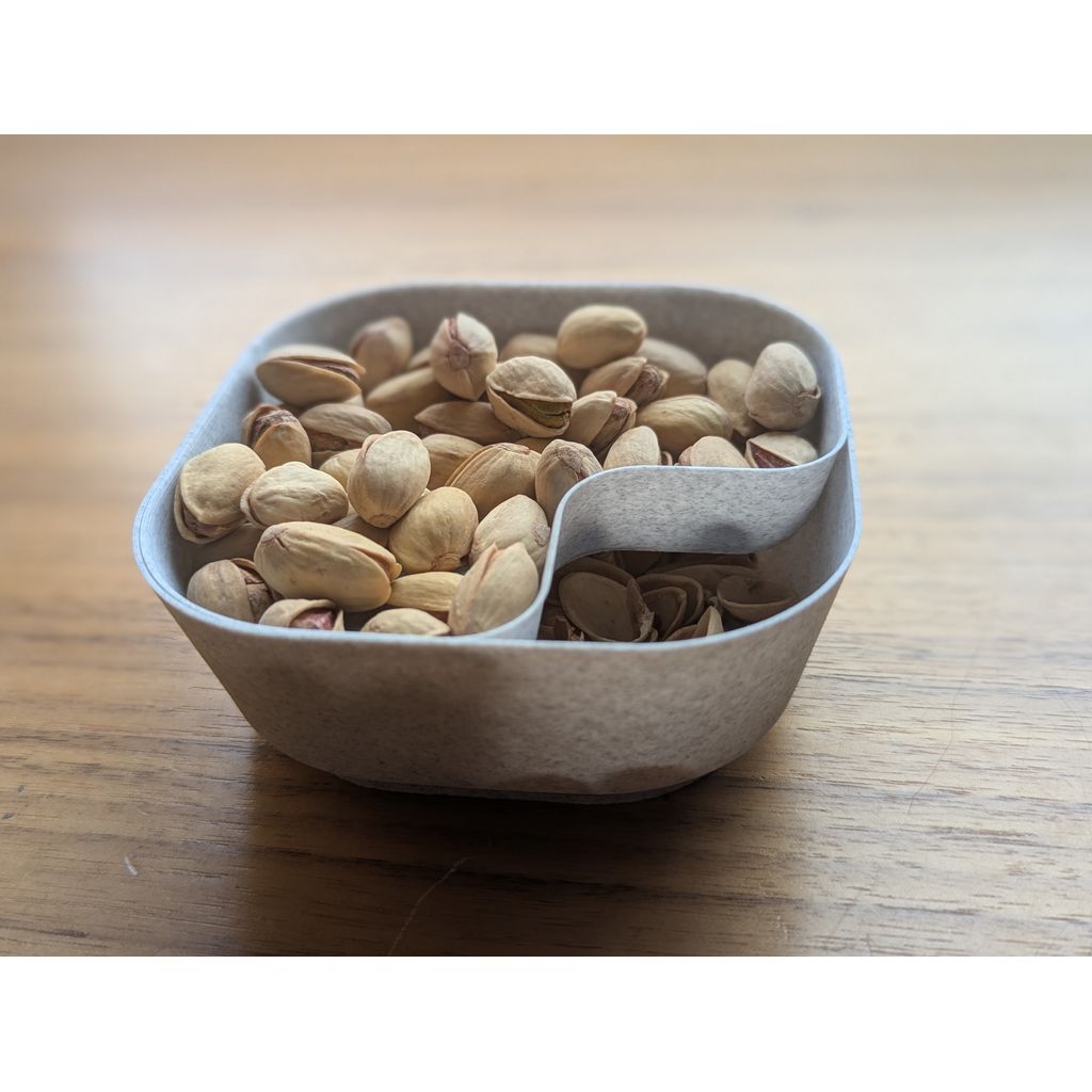 Чаша с двумя отделениями