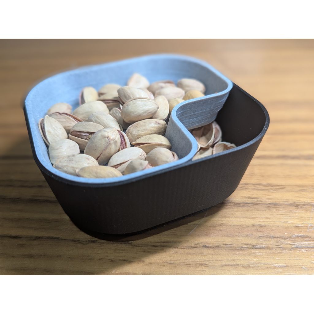 Чаша с двумя отделениями