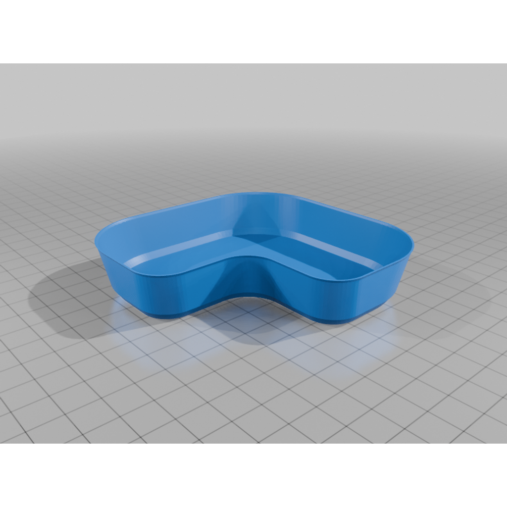 Чаша с двумя отделениями