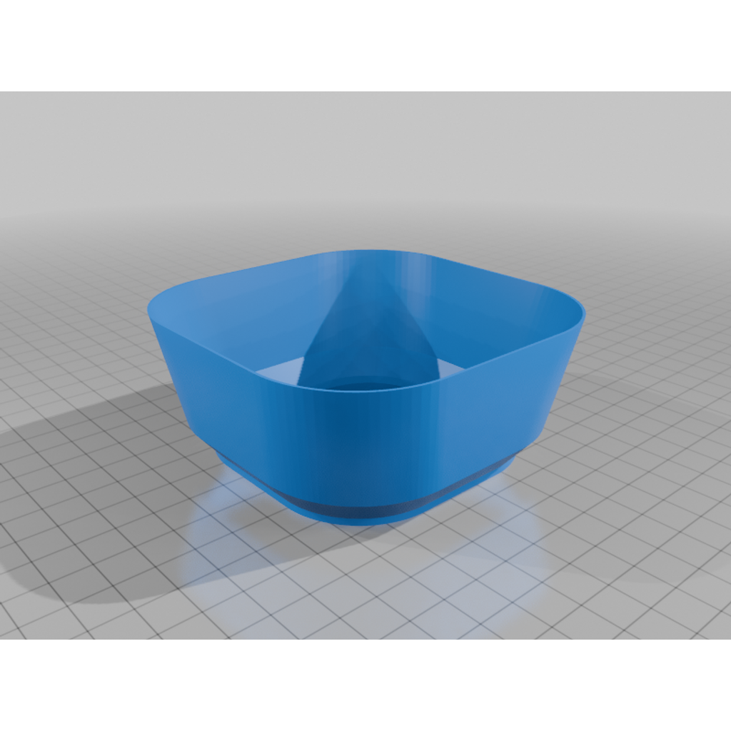 Чаша с двумя отделениями