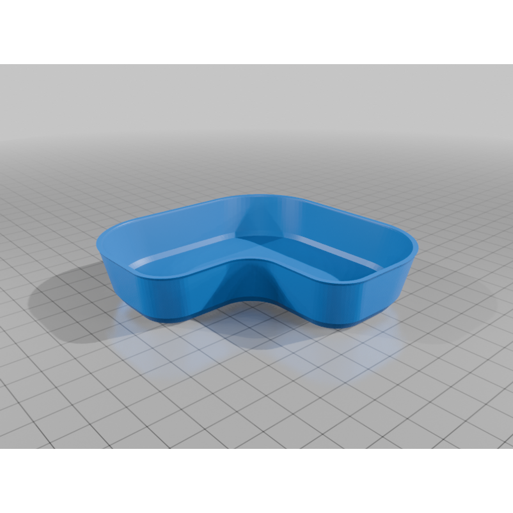 Чаша с двумя отделениями