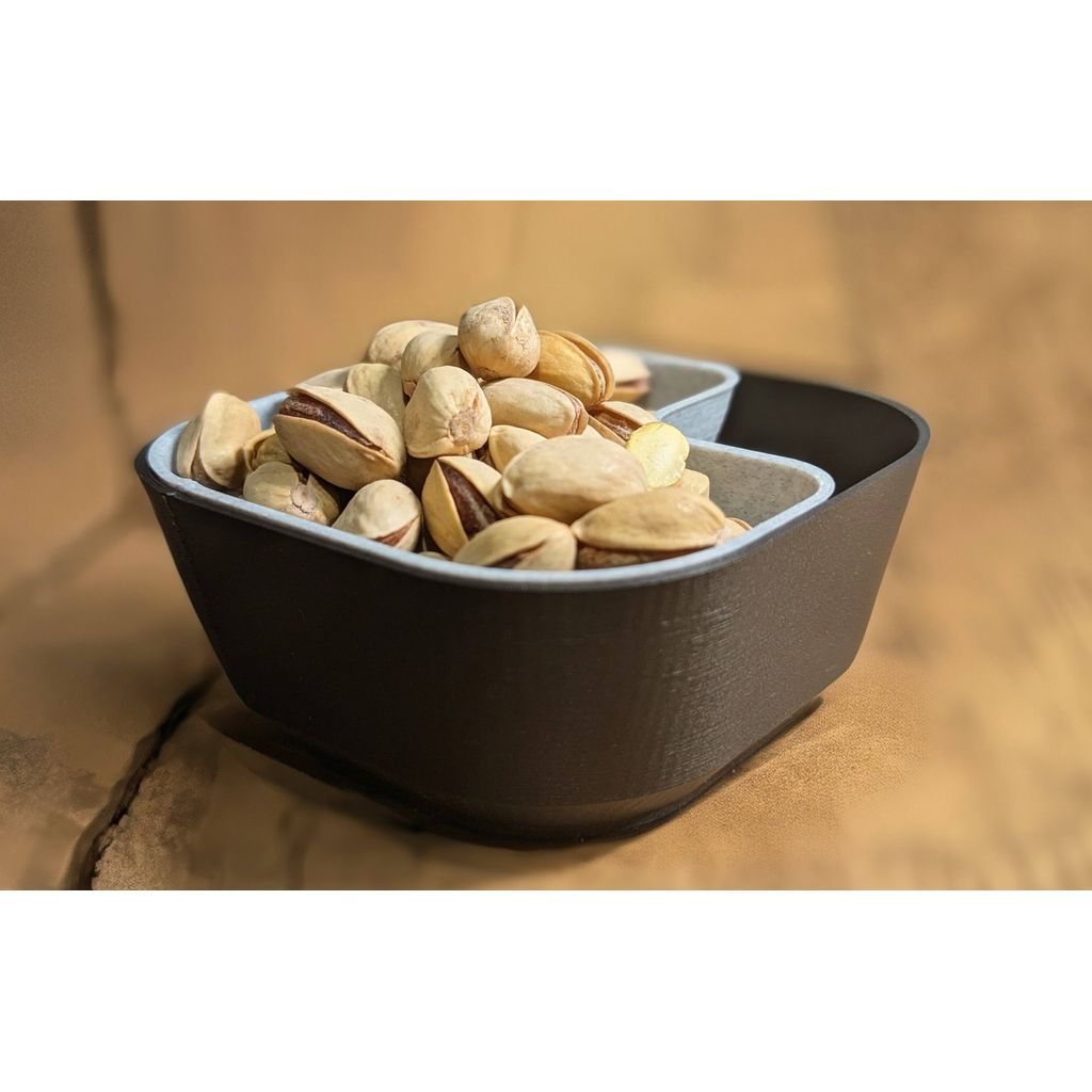 Чаша с двумя отделениями