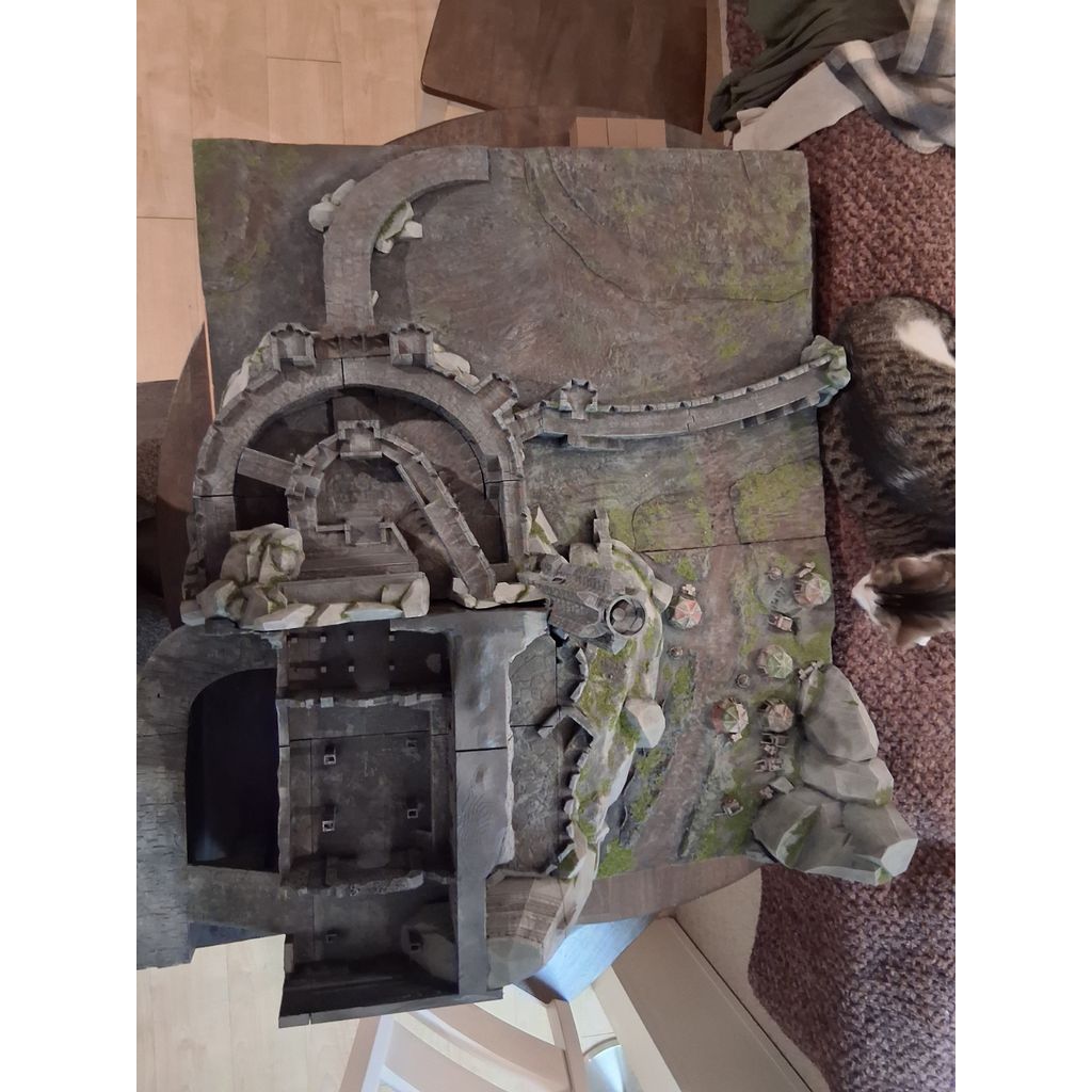 Хорнбург Рохана в масштабе 10мм