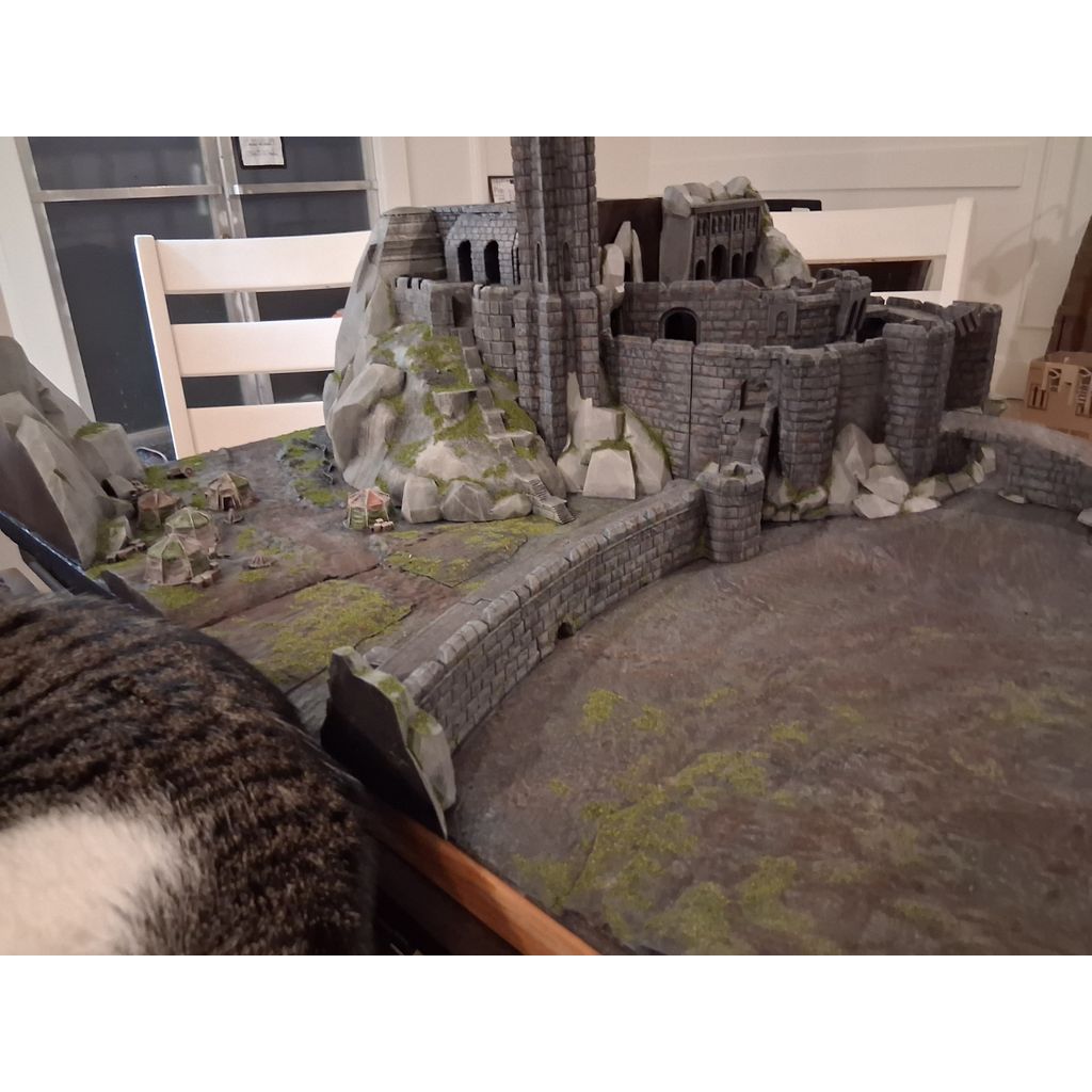 Хорнбург Рохана в масштабе 10мм