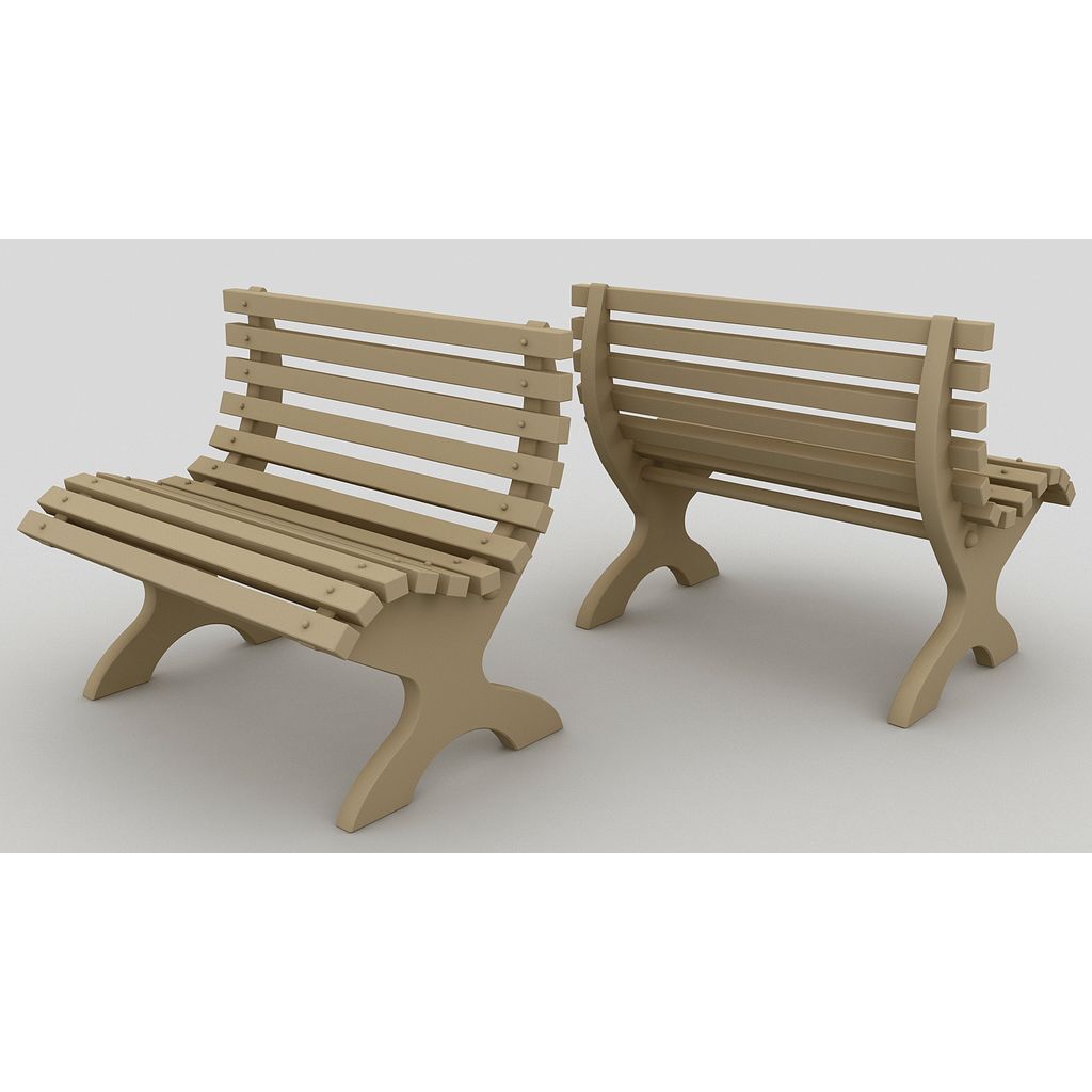 Садовая скамейка