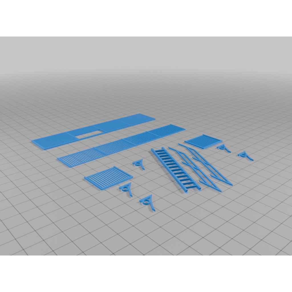 Металлическая пожарная лестница