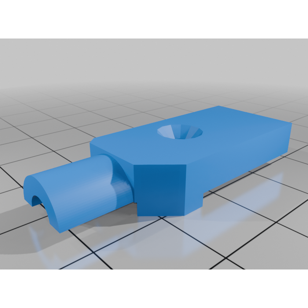 3D-модель с защитным хвостом
